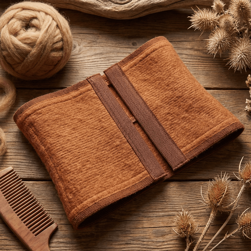 Deve Tüyü Yün Bel Korsesi